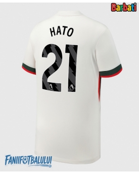 Chelsea Jorrel Hato #21 Tricou Fotbal Replică 2025-26 Barbati Deplasare